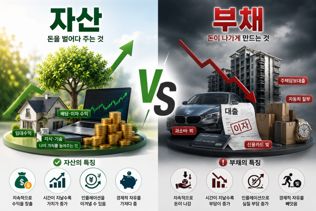 자산과 부채의 차이