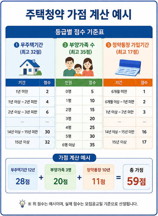 무주택기간 계산이 가장 중요한 이유