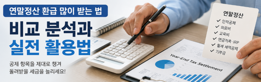 연말정산 환급, 카드 사용만으로는 부족합니다
