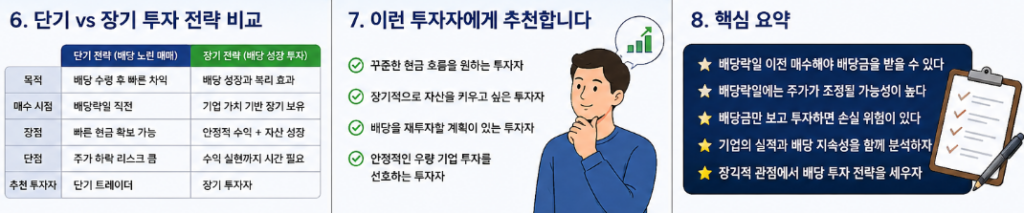 배당락일 투자 전에 반드시 확인할 사항