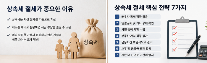 상속세, 배우자 공제를 적극 활용하세요