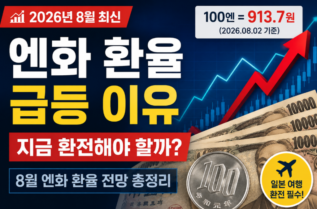 엔화 급반등 이유와 미·일 공동 개입설, 일본여행 환전 전략